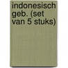 INDONESISCH GEB. (SET VAN 5 STUKS) by Unknown