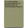 De civielrechtelijke aansprakelijkheid van Rijkswaterstaat als overheidsopdrachtgever by H. Foesenek