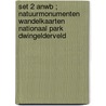 Set 2 ANWB ; Natuurmonumenten wandelkaarten Nationaal Park Dwingelderveld