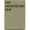 Het verschijnsel taal by P.M. Nieuwenhuijsen