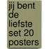 Jij bent de liefste Set 20 posters