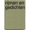 Rijmen en Gedichten door Ruud Kolijn