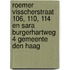 Roemer Visscherstraat 106, 110, 114 en Sara Burgerhartweg 4 Gemeente Den Haag