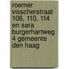 Roemer Visscherstraat 106, 110, 114 en Sara Burgerhartweg 4 Gemeente Den Haag door M. Benjamins