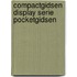 Compactgidsen Display serie pocketgidsen