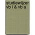 Studiewijzer VB I & VB A