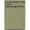 An die Freude / Vwo / deel Uitwerkingenboek by Job Fraanje