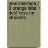New Interface / 3 orange label / deel Keys for students