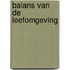 Balans van de leefomgeving