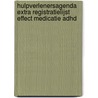 HulpverlenersAgenda Extra registratielijst effect medicatie ADHD door Onbekend