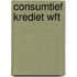 Consumtief krediet WFT