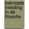 Beknopte inleiding in de filosofie by Aufenhanger