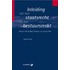 Inleiding tot het staatsrecht en het bestuursrecht