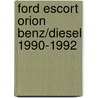Ford Escort Orion benz/diesel 1990-1992 door P.H. Olving