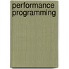 Performance programming by W. Ostendorf
