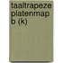 Taaltrapeze Platenmap b (k)