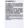 Ad Schouten 1 : 1 door A. Van Rosmalen