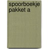 Spoorboekje pakket a  door Onbekend