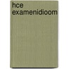 HCE examenidioom by J. van Schaik