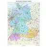 Taallandkaart - Deutschland - Österreich - Schweiz Taallandkaart door Onbekend