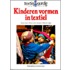 Kinderen vormen in textiel