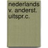Nederlands v. anderst. uitspr.c.