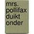 Mrs. Pollifax duikt onder