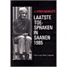 Laatste toespraken in Saanen 1985 door Jiddu Krishnamurti