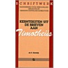 Kernteksten uit de brieven aan Timotheus door D. Rietdijk