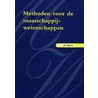 Methoden voor de maatschappijwetenschappen by J. Segers