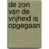 De zon van de vrijheid is opgegaan