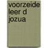 Voorzeide leer d jozua