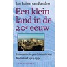 Een klein land in de 20e eeuw