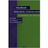 Handboek ambulante crisisinterventie by Unknown
