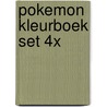Pokemon kleurboek set 4x door Onbekend