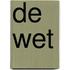 De wet