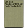 Van Dale handwoordenboek Nederlands-Duits