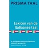 Prisma Lexicon van de Italiaanse taal door M. van Oosterhout-van Bragt