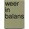Weer in balans by Huub Buijssen