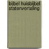 Bijbel huisbijbel Statenvertaling