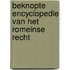 Beknopte encyclopedie van het Romeinse Recht