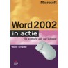 Microsoft Word 2002 in actie
