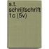 S.T. SCHRIJFSCHRIFT 1C (5V)