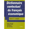 Dictionnaire contextuel du francais economique / D L'emploi by Unknown