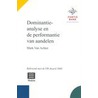 Dominantie-analyse en de performantie van aandelen door M. van Achter