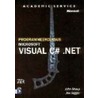 Programmeercursus Microsoft Visual C tm .net door J. Sharp