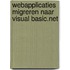 Webapplicaties migreren naar Visual Basic.NET