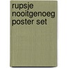 Rupsje Nooitgenoeg poster set by Eric Carle
