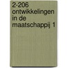 2-206 Ontwikkelingen in de maatschappij 1 door M. Siesling