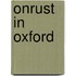 Onrust in oxford